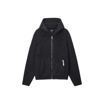 Stussy Chunky Knit Zip Hoodie