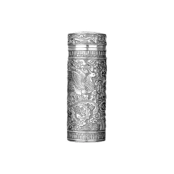 Yu Yin 999 Fine Silver Insulated Cups Men's