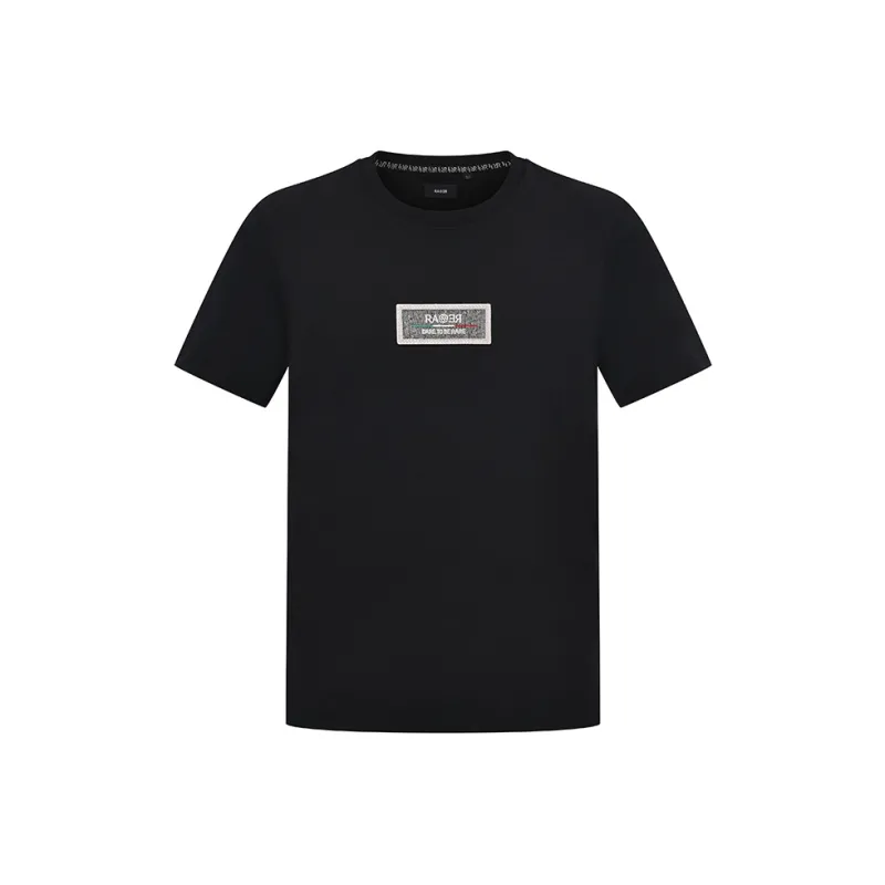 RARE Short Sleeved T Shirts Men's Black-0