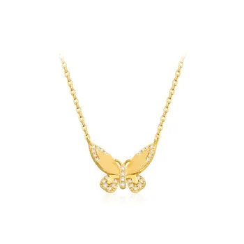 Trpopo S925 Sterling Silver Collarbone Chain Necklace Women's