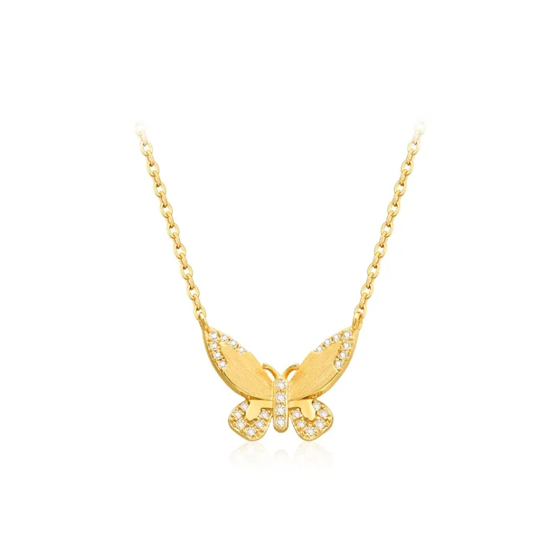 Trpopo S925 Sterling Silver Collarbone Chain Necklace Women's-0
