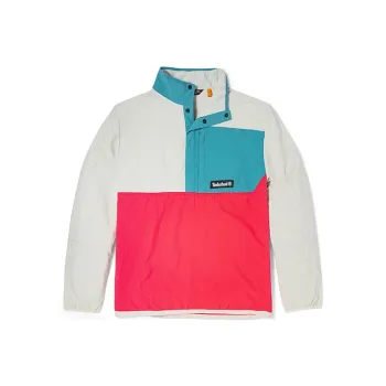 Timberland Jackets Men Pink White Multicolor