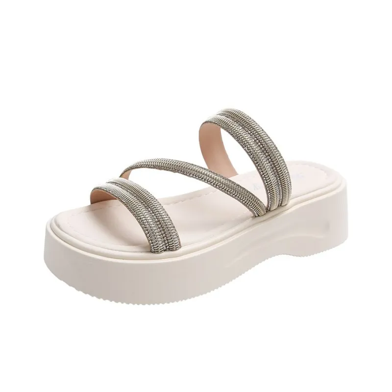 Puppytown Slip Resistant Abrasion Resistant Slide Slippers Women's-6