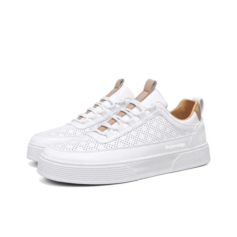 SUPEREDGE Breathable, Slip Resistant, And Abrasion Resistant Low Top Skateboard Shoes Men's-9