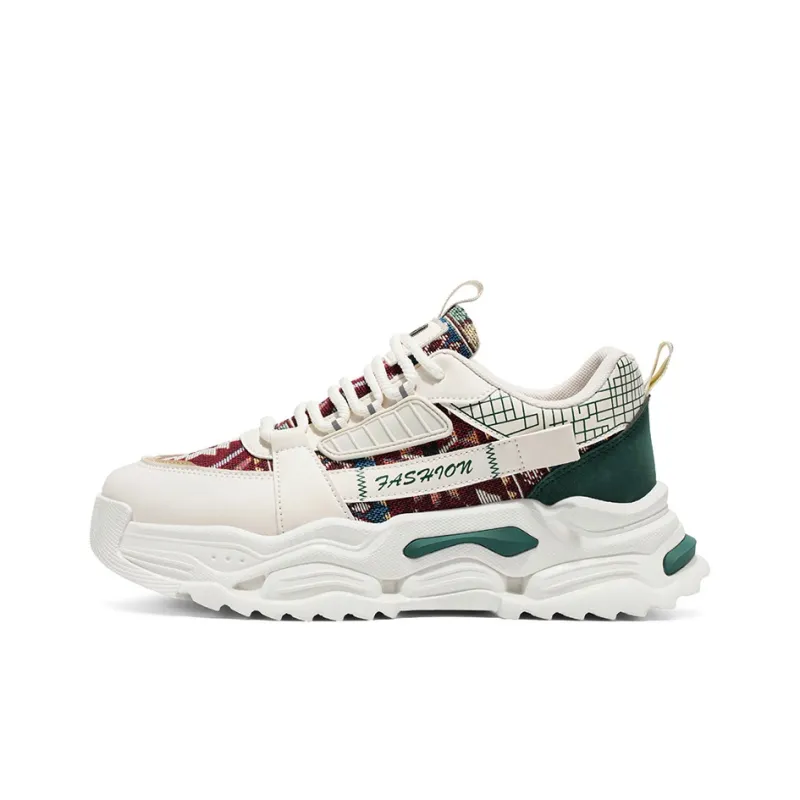 HACKBUTEER Low Top Chunky Sneakers Men's Box Included-7