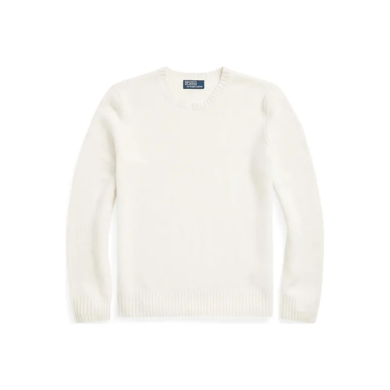Polo Ralph Lauren Ribbed trim Cotton Jumper-0
