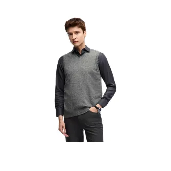 JODOLL Cashmere Sweater Men's Heather Gray