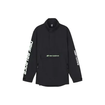 New Balance Jackets Men Black