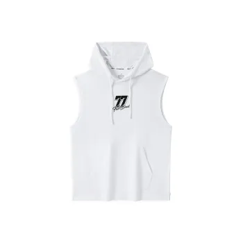 XTEP Tank Tops Men's Pearl White