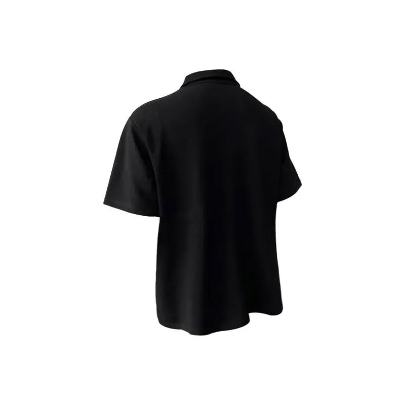 SOCKKEY Polo Shirt Unisex Black-8