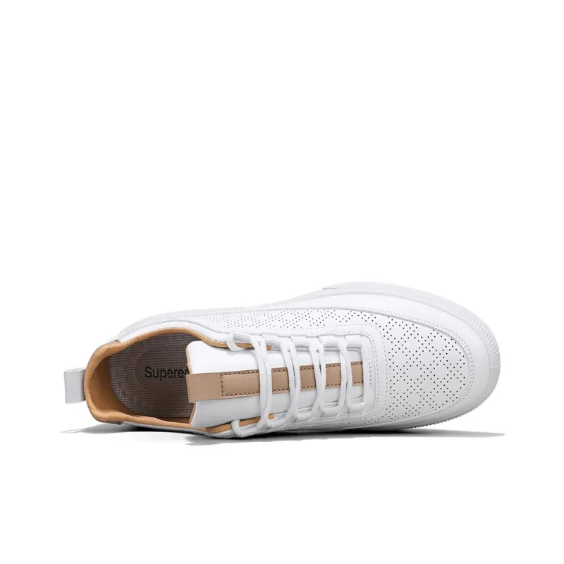 SUPEREDGE Breathable, Slip Resistant, And Abrasion Resistant Low Top Skateboard Shoes Men's-10