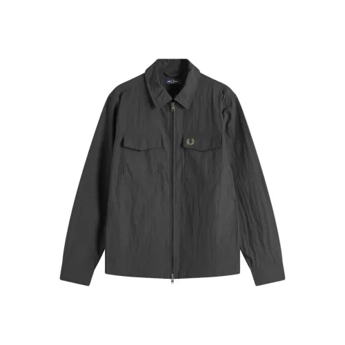 FRED PERRY Jackets & Coats Men's Black