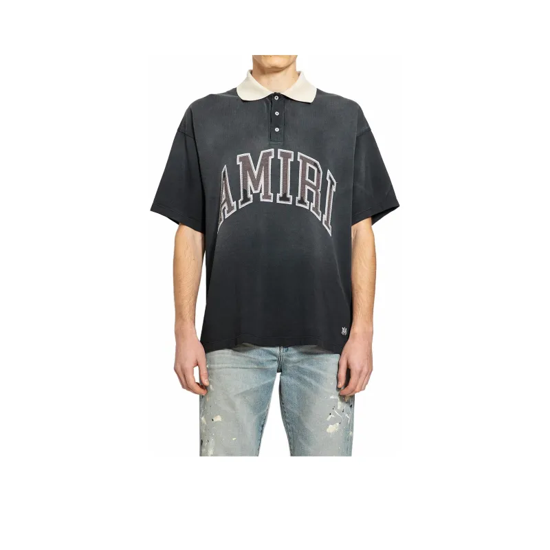 AMIRI Vintage Oversized Polo Shirt-0