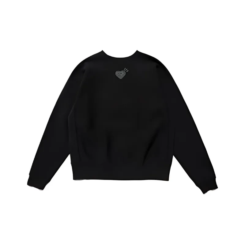 Kaws X HUMAN MADE HUMAN MADE X KAWS Co branded Series Sweatshirts Unisex Black-1