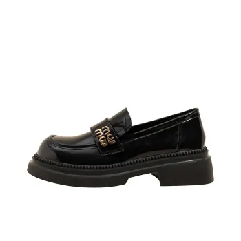 City Camel Loafers Women's Black