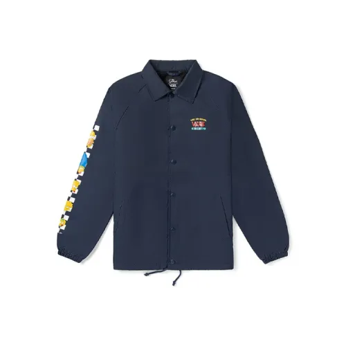 Vans Jackets Men Navy Blue