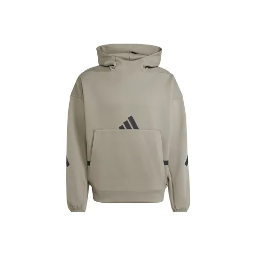 Adidas Zne Hoodie Sweatshirt Men's Earth Brown