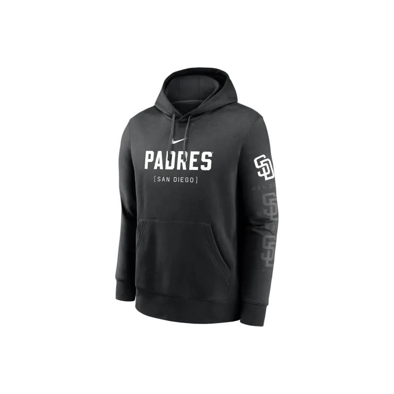 Nike San Diego Padres Fashion Club Men's Nike Mlb Pullover Hoodie-0