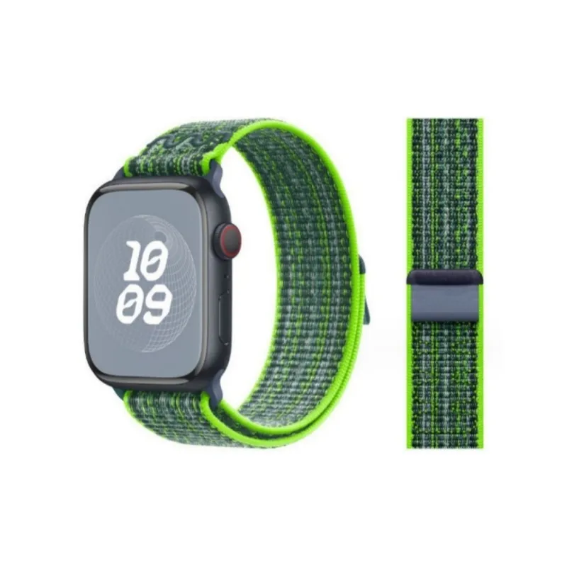 IKYOU Apple Compatibility Watch Band 185mm Nylon Material-5