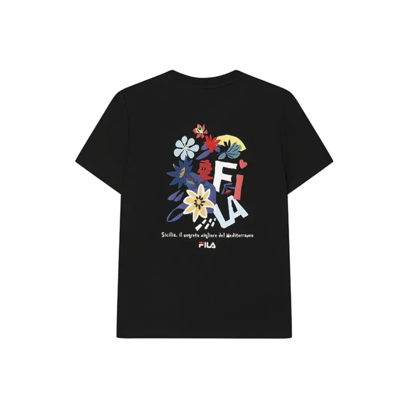 FILA Lifestyle T Shirt Women's Jet Black-1
