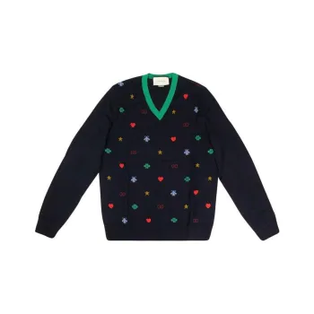 GUCCI Sweaters Men Marine Blue