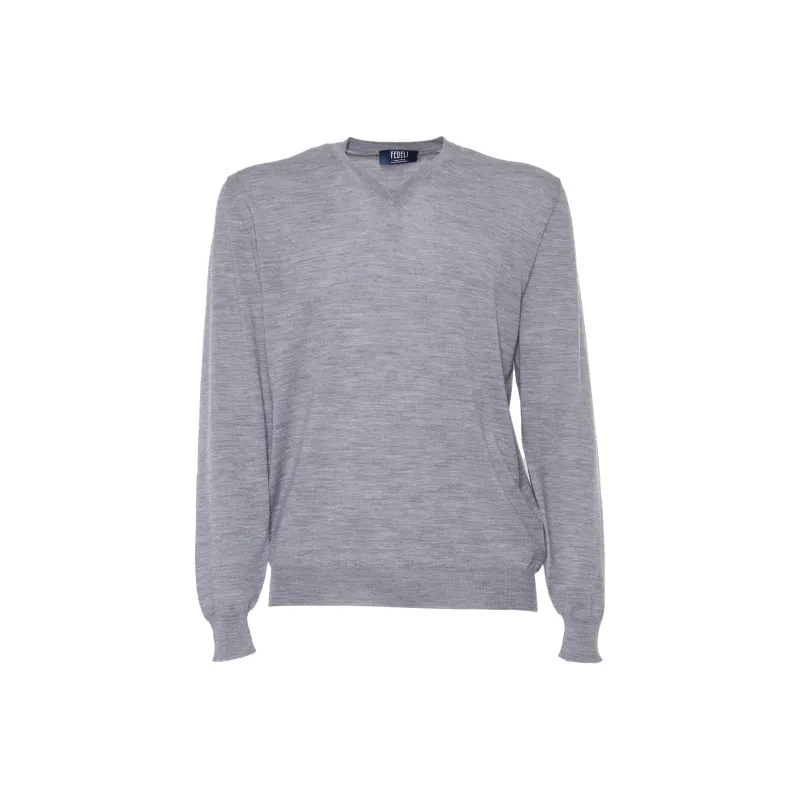FEDELI Crew neck Long sleeve Jumper-0