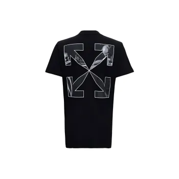 OFF WHITE Slim Fit Caravaggio Saint Jerome Writing Arrows T Shirt
