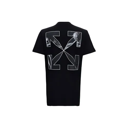 OFF WHITE Slim Fit Caravaggio Saint Jerome Writing Arrows T Shirt