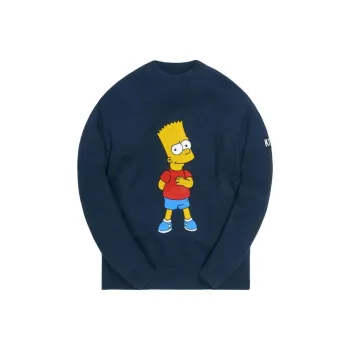 KITH For The Simpsons Bart Intarsia Sweater