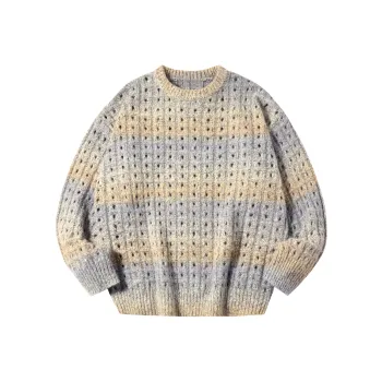 PSO Brand Sweater Unisex Yellow Blue Gradient