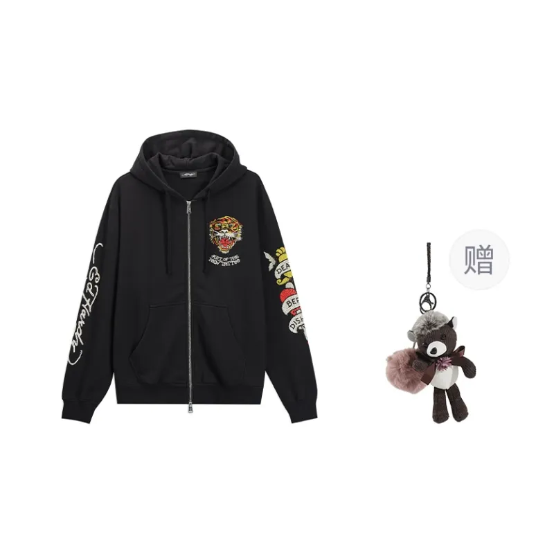 Ed Hardy Sweatshirt Men's Black-0