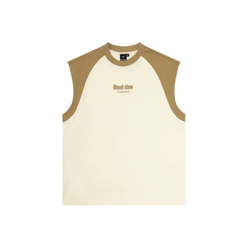 Suamoment Casual Sports Trendy Sleeveless Tank Top Unisex-4