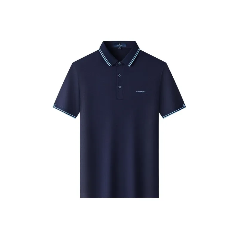 Montagut Business Collection SS24 Polo Shirt Men's Sky Blue-2