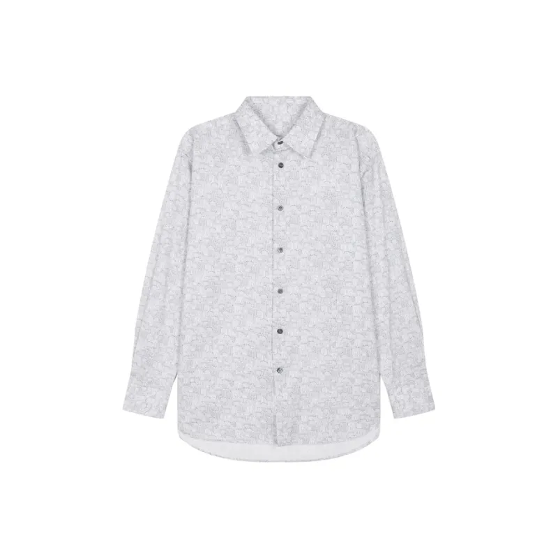 CROQUIS Shirt Men's Black Floral-0