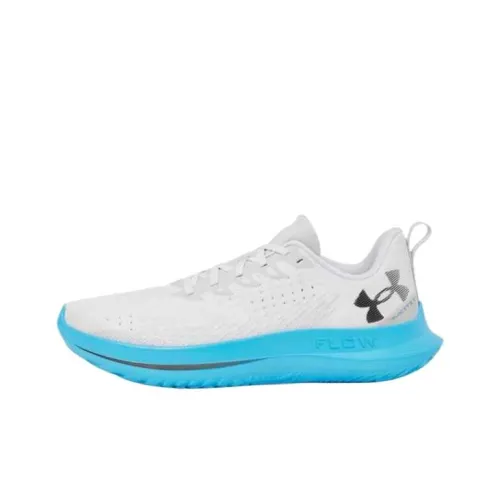 Under Armour Velociti 4 Cushioning Slip Resistant Low Top Running Shoes Men's White