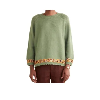 BODE Daisy Garland Merino Jumper