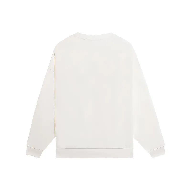 LiNing Sports Life Collection Sweatshirt Unisex Ivory-1