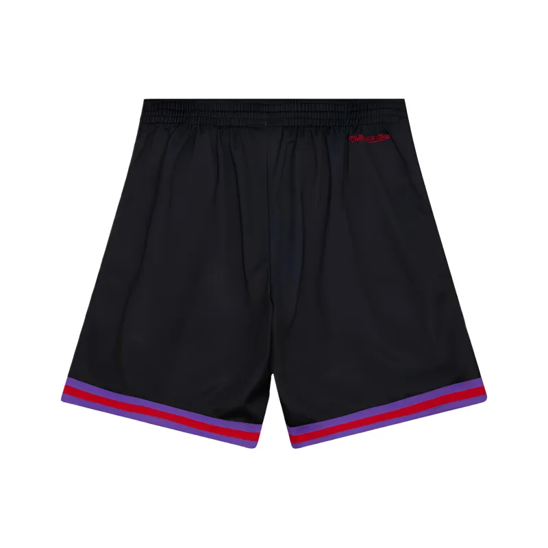 NBA x Mitchell & Ness Toronto Raptors Big Face Fashion Casual Shorts Men's Purple/Red-1