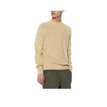 UNIQLO Knitwear Men's Apricot Yellow
