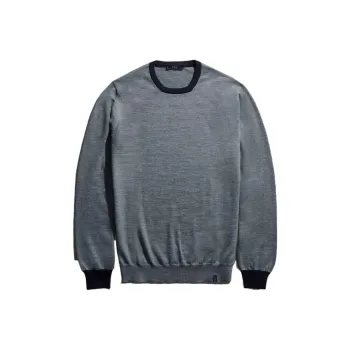 FAY Sweaters Men Gray Black
