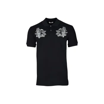 Alexander McQueen Polo Shirt Men's Black