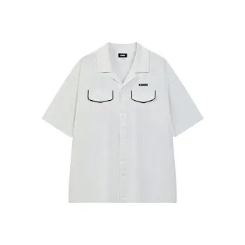 K·SWISS Shirts Men Euryale White