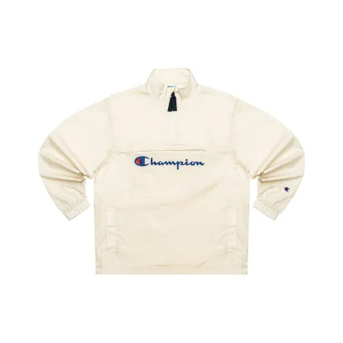 Champion Jackets Unisex Light Gray