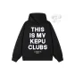 Black (White Print) Fleece-Lined