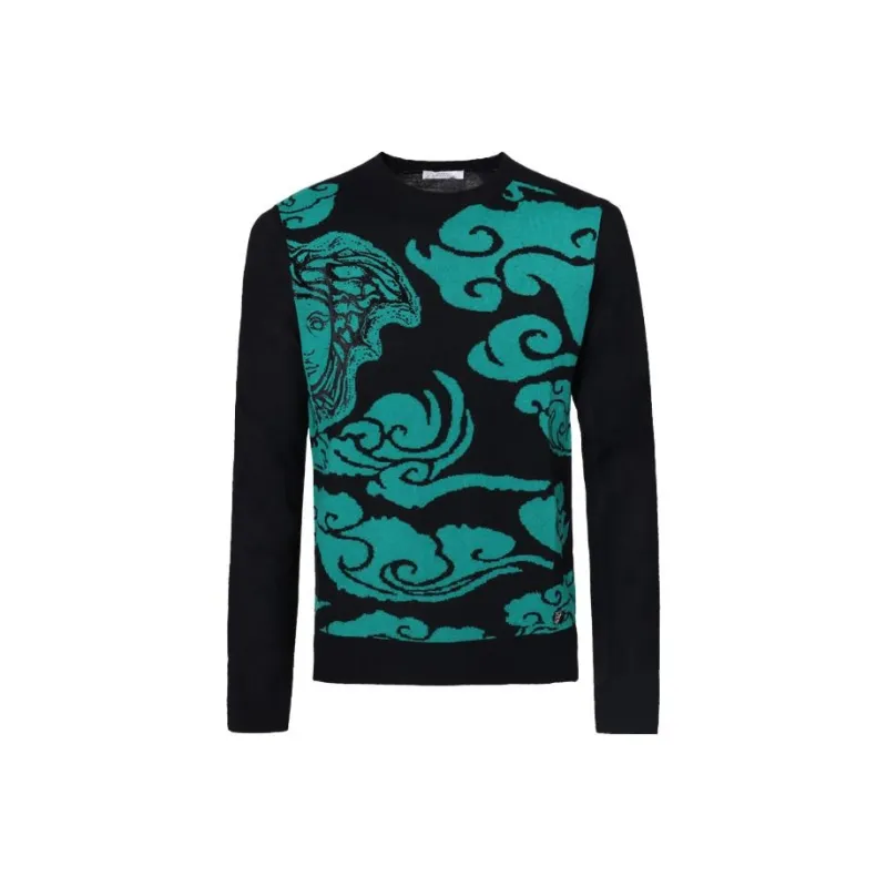 VERSACE Sweaters Men Green-0
