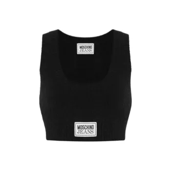 MOSCHINO Tank Tops Men Black