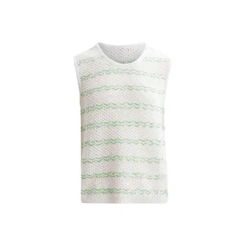 HOLZWEILER Tank Tops Men Beige