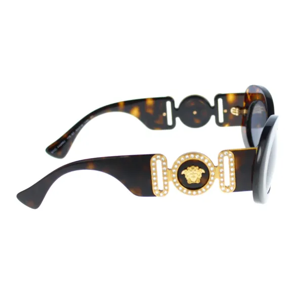 VERSACE Oval Sunglasses-2