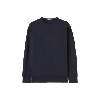 Loro Piana Sweaters Men Dark Blue