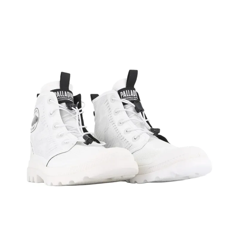 Palladium Pampa Ankle Boots Unisex White-5
